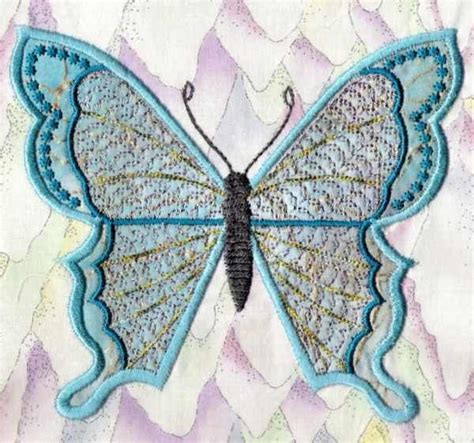 Butterfly Applique 1 Machine Embroidery Designs Art Quilts Applique