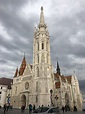 Matthias Church, Budapest, taken yesterday, looking daunting yet ...