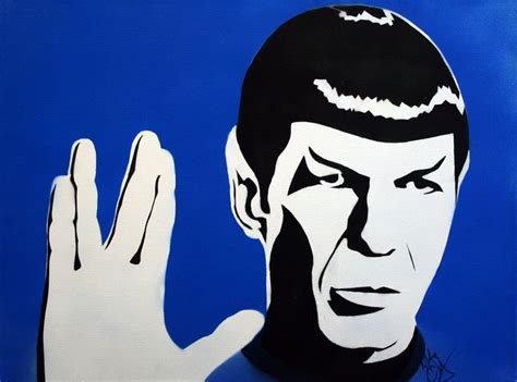 Mr Spock Pop Art By Mikeoncley On Deviantart Star Trek Print Star