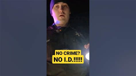Cop Kicks Rocks Id Refusal Youtube