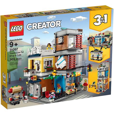 樂高LEGO 創意大師系列 LT 寵物店和咖啡廳排樓 創意百變系列 Yahoo奇摩購物中心