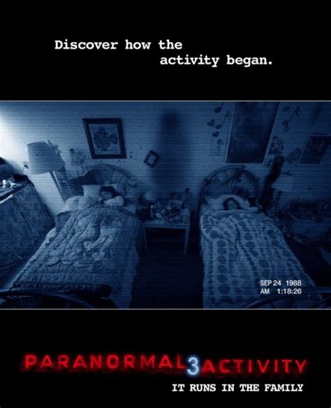 31 Days Of Horror October 27th Paranormal Activity 3 2011