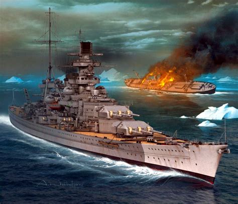 1942 Scharnhorst En El Ártico Arkadiusz Wróbel World Of Warships