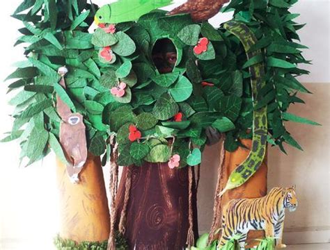 Diy Forest Costume For Kids Fancy Dress Competition Kids Costumes
