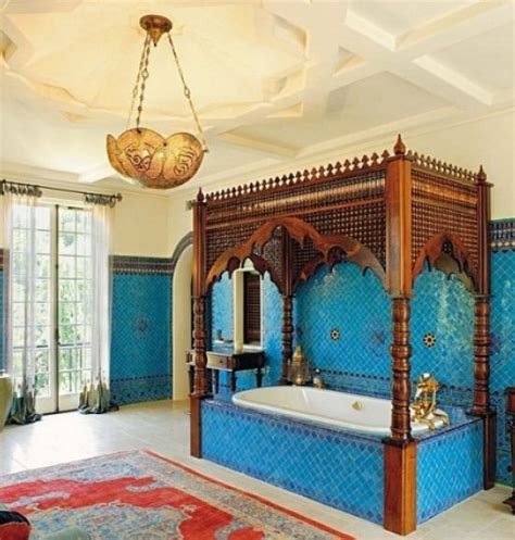 make your bathroom moroccan inspired