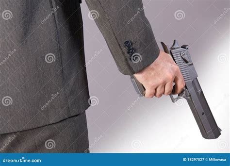 Armed Man Stock Image Image Of Male Person Guard Employment 18297027