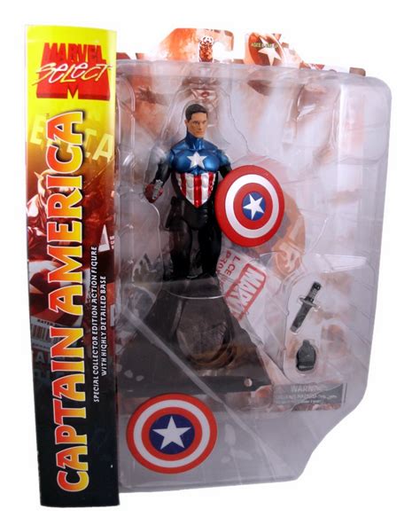 Review Marvel Select Captain America Unmasked