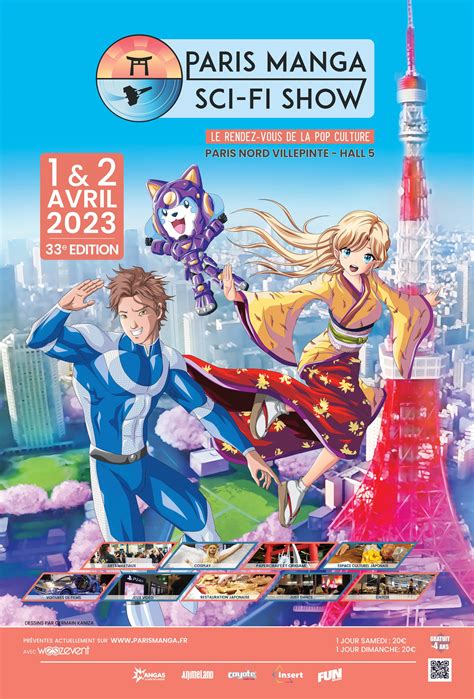 Paris Manga And Sci Fi Show 33e édition 2023 Événement Manga News
