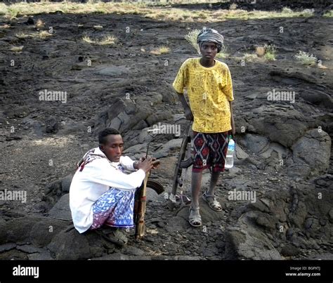 Afar People Danakil Ethiopia Stock Photo Alamy