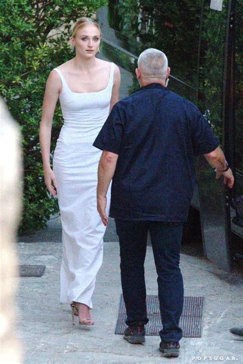 Sophie Turner Wedding Outfits Popsugar Fashion Photo 3