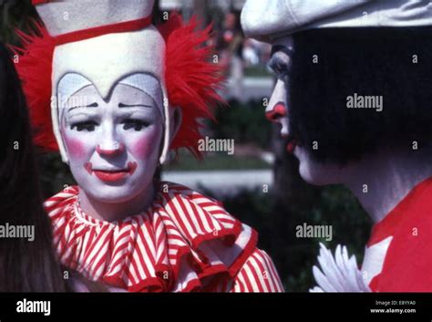 Clowns At The Circus World Theme Park Orlando 14725410851 O Stock