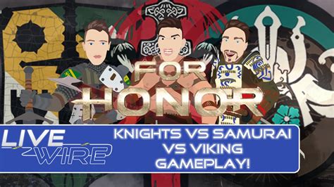 For Honor Knights V Samurai V Vikings Gameplay For Honor Faction War