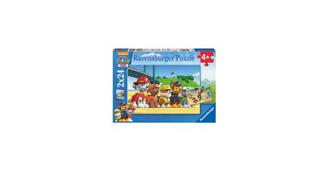 Ravensburger Puzzle 2 X 24 Teile Paw Patrol Heldenhafte Hunde