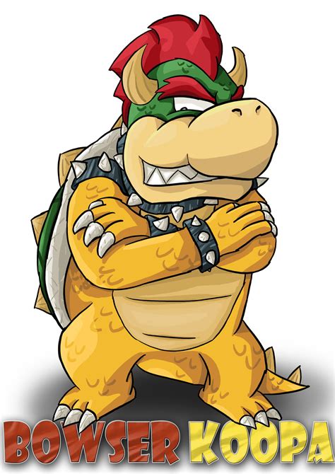 King Bowser Koopa By Hugo H2p On Deviantart