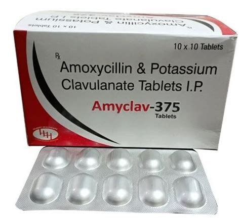Amoxicillin Potassium Clavulanate Pack Of X Tablets Cas No At Best Price In