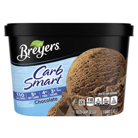 Breyers Carb Smart Chocolate Ice Cream Nutrition Facts Blog Dandk