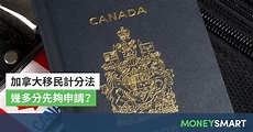 加拿大移民 CRS計分法 分數表一覽 及ITA最低分數要求 | MoneySmart.hk