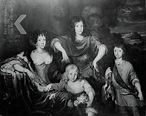 Elisabeth von Pfalz-Zweibrücken (1642-1677) und seine drei Sohne ...