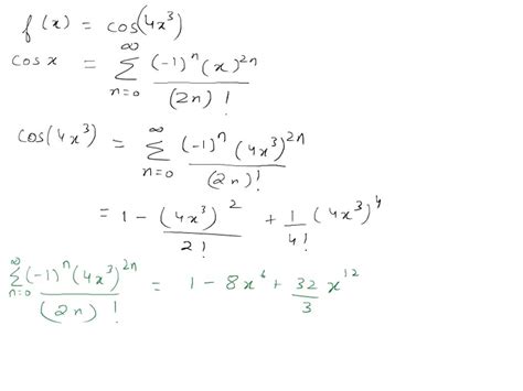 Solved Use This List Of Basic Taylor Series To Find The Taylor Series