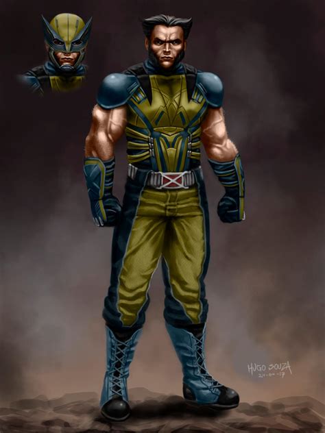 Wolverine Mcu Conceptart Link To The Process By Hugo Souza On Deviantart