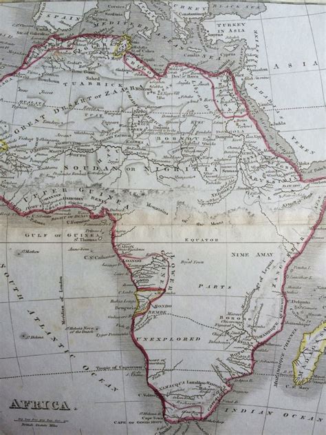 Map Of Negroland World Atlas Map Negroland And Guinea