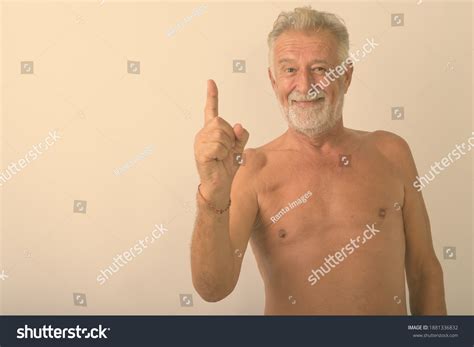 Shirtless Old Man Images Stock Photos Vectors Shutterstock