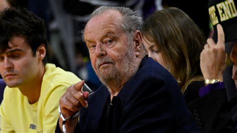Jack Nicholson Returns To Courtside For Lakers Series Clinching