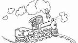 Coloring Track Tracks Train Railroad Getcolorings Printable sketch template