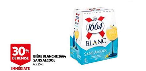 Offre Bière Blanche 1664 Sans Alcool Chez Auchan