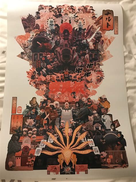Very Detailed Naruto Poster Naruto