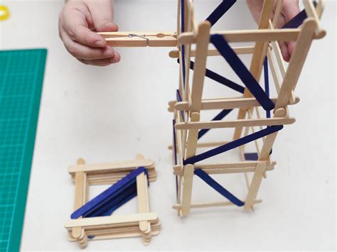 How To Build A Popsicle Stick Tower 14 Steps With Pictures