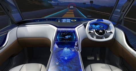 Mitsubishi Ar Concept Interior 3d Rendering Car Body Design