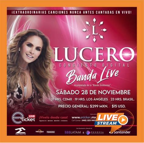 Lucero Tickets Boletos Live Streaming