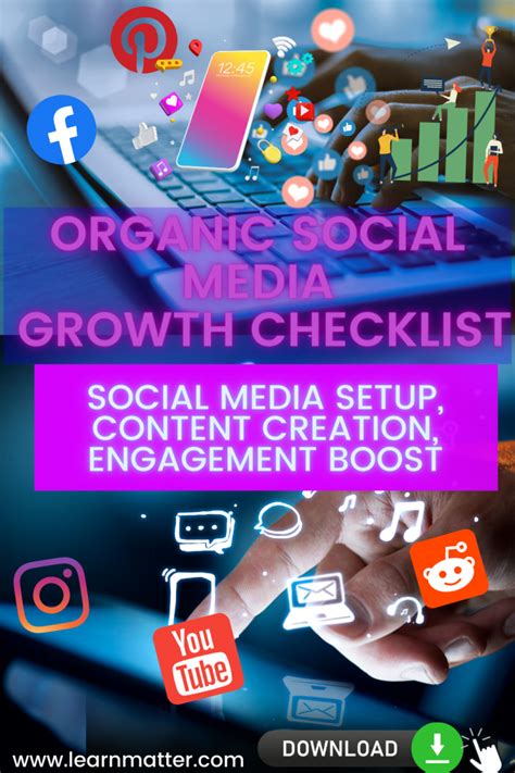 Social Media Organic Growth In 2022 Set Up Your Social Media Accounts