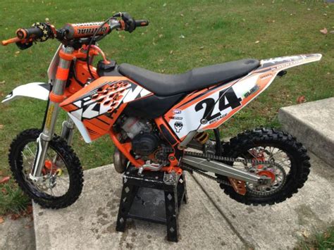 This bike was all new for 2019 and returns to the 2020 model line up with revisions. 2009 Ktm 65sx Dirt Bike for sale on 2040-motos