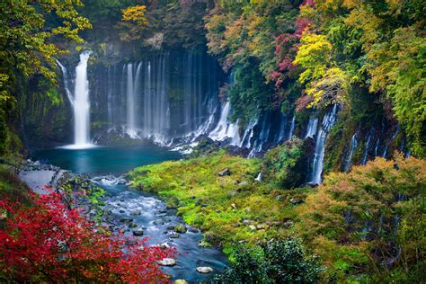 Autumn Scene Of Shiraito Waterfall Gaijinpot Travel