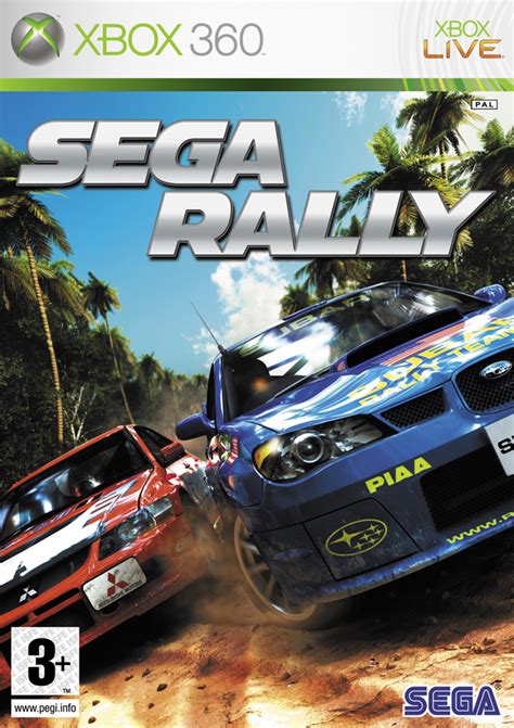 Sega Rally Boxarts For Microsoft Xbox 360 The Video Games Museum