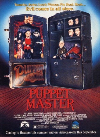 Puppet Master Film 1989 Senscritique