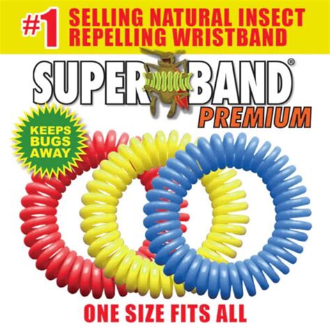 Insect Repelling Wristband Super Band Repel Mosquitoes Bugs Away