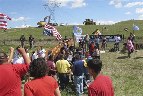 Amid Tribes Protest Construction Of Oil Pipeline In N Dakota Halts