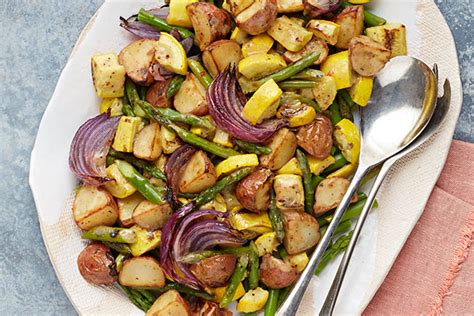 These easy and festive christmas dinner side dishes bring the feast together. Dijon Oven-Roasted Vegetables - Kraft Recipes