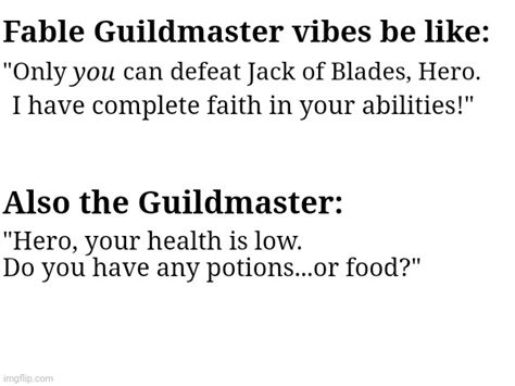 Fable Guildmaster Imgflip