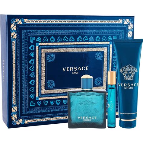 ORIGINAL Versace Eros For Men 100ml EDT Perfume Gift Set Shopee Malaysia