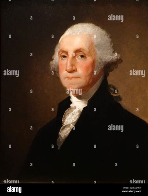 Portrait Of George Washington 1732 1799 The 1st President Of The