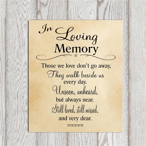 In Loving Memory Printable Printable Word Searches