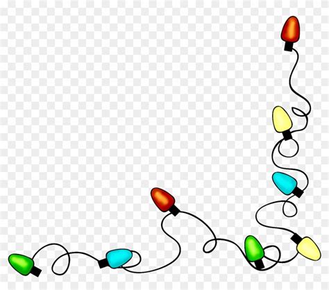 Christmas Lights Border Clipart Png Clip Art Library