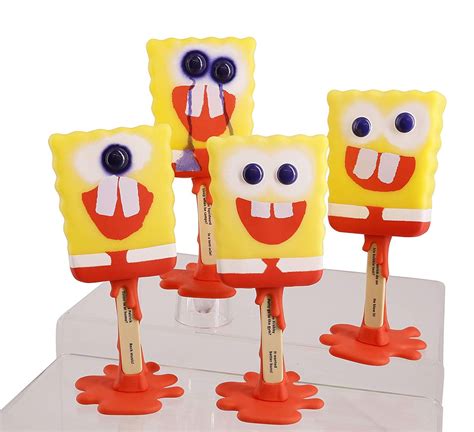 The Spongebob Squarepants Popsicle Also Known As The Spongesicle Is