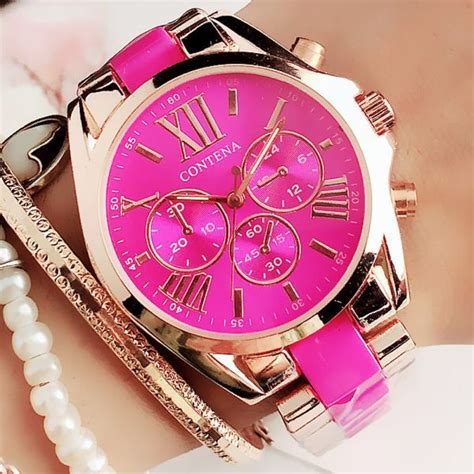 Us 929 52％ Off Ladies Fashion Pink Wrist Watch Women Watches Luxury Top Brand Quartz Watch M