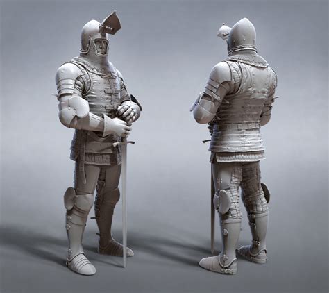 Artstation Medieval Knight Armor