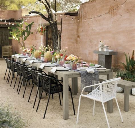 33 Inspiring Outdoor Dining Table Design Ideas In 2020 Outdoor Dining